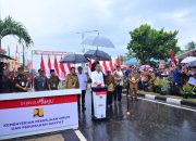 Menteri Basuki Dampingi Presiden Jokowi Resmikan 15 Ruas Inpres Jalan Daerah Sepanjang 147 km di Sulawesi Tengah