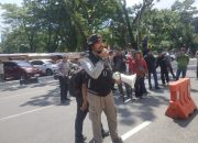 Aksi Damai Di PN Makasar Di Gelar Oleh Sejumlah Awak Media