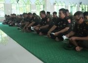 Wujud syukur Sambut HUT Ke – 76 Kodam XIV/Hsn Keluarga Besar Kodim 1419/Erk Gelar Doa Bersama.