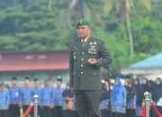 Dandim 1419/Enrekang Sebagai Inspektur Upacara Pada Pelaksanaan Upacara Hari Kelahiran Pancasila