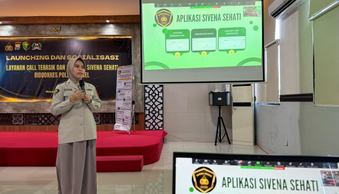 Layanan Call Terasik “Sivena Sehati” Diharapkan Dapat Meningkatkan Pelayanan di Bidang Dokpol dan Kespol