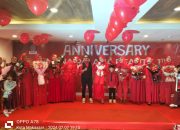 Anniversary Owner Nana Palaha Beauty Yang Ke 1 Tahun Di Rangkaikan Penyerahan Reward .
