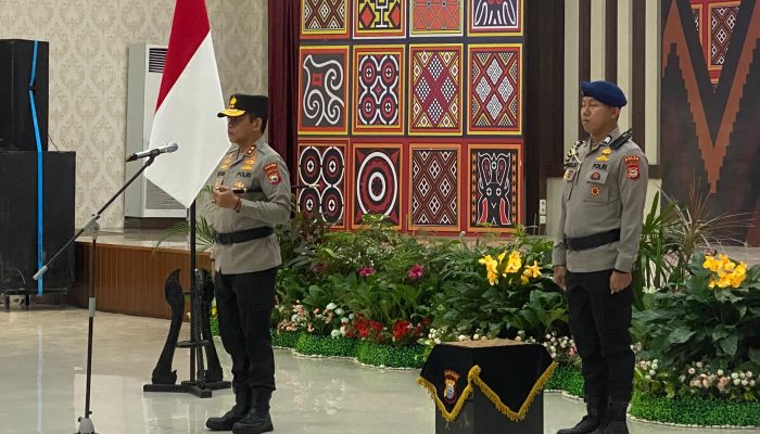 Kapolres Gowa Hadiri Sertijab Pejabat Utama dan Kapolres Jajaran Polda Sulsel