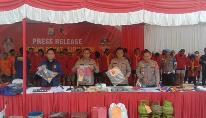 Operasi Pekat Lipu Polda Sulsel Meningkat Signifikan Tahun 2024 .