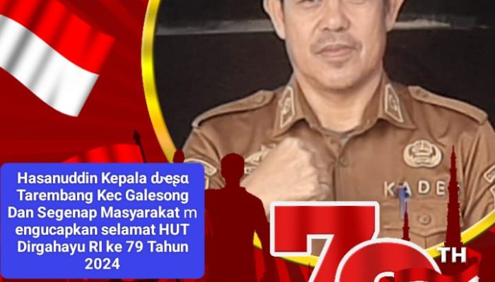 Semarak Perayaan HUT RI Ke 79 Di Desa Tarembang Kec Galesong .