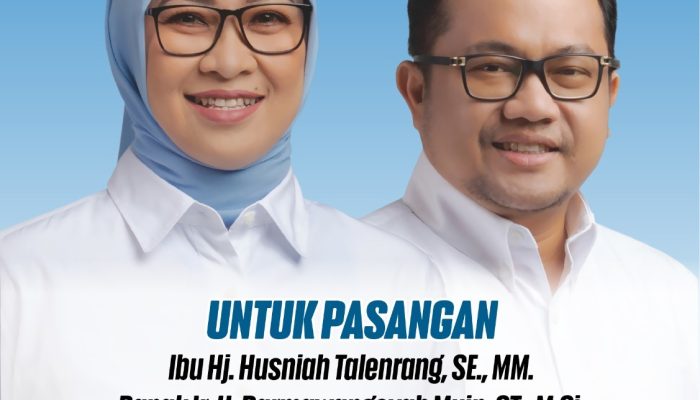 Loyalis Adnan IYL dari Relawan Komunitas Pagandeng Tenasilariang Gelar Deklarasi Dukungan untuk Pasangan Hati Damai