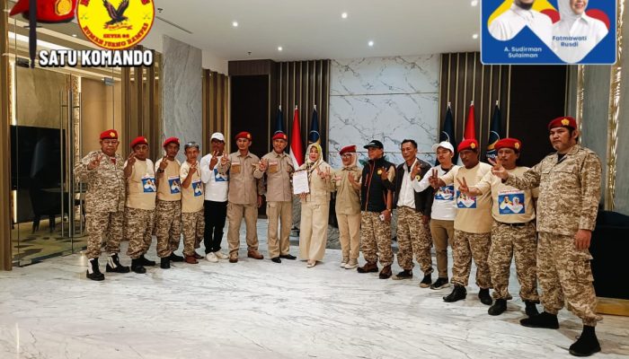 Ketum DPP RAMPAS T. Helmi Memberikan Rekomendasi Dukungan Untuk Andalan Hati “Sulsel Maju .