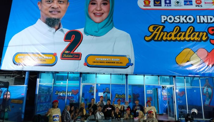 Ketua DPW Rampas Sulsel Beserta Anggota Nya Ngumpul Bareng Di Posko Induk Andalan Hati