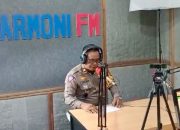 Hari Pertama Operasi Zebra Pallawa 2024, Kasat Lantas Sosialisasikan Undang-Undang Lalu Lintas Melalui Radio FM