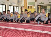 Polres Takalar Gelar Kegiatan Rutin Binrohtal untuk Tingkatkan Mental dan Rohani Personel