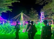 Polres Takalar Gelar Patroli Preventif, Sambangi Pasar Malam untuk Jaga Kamtibmas