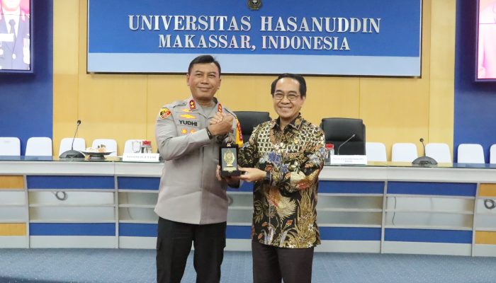 Kapolda Sulsel Kunjungi Sivitas Akademika Universitas Hasanuddin, Bahas Pemilu Damai dan Tantangan Era Digital
