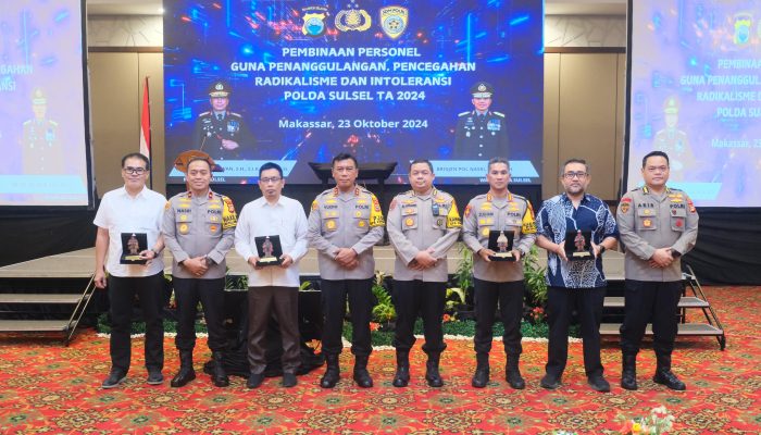 Kapolda Sulsel Pimpin Pembinaan Personel Polri untuk Penanggulangan Radikalisme dan Intoleransi Tahun 2024