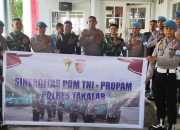 Sinergitas Sie Propam Polres Takalar Bersama Subden POM Wujudkan Netralitas untuk Pilkada Damai