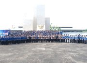 Wakapolda Sulsel Pimpin Upacara dan Tabur Bunga HUT KORPRI Ke-53 di Taman Makam Pahlawan Panaikang