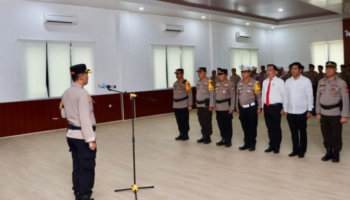 Kapolres Takalar Pimpin Upacara Pengukuhan Pengurus Komite Olahraga