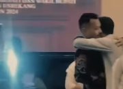 Pendukung Calon Bupati 01 Berpelukan dengan Calon Bupati 02 di Debat Dalton, Menimbulkan Spekulasi di Kalangan Pendukung