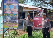 Satlantas Polres Takalar Pasang Papan Bicara: ” Hati-hati !!!, Daerah Rawan Kecelakaan”