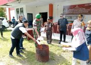 Dandim 1419/Enrekang Saksikan Pemusnahan Kelebihan Surat Suara Pilkada 2024