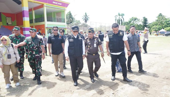 Forkopimda Sulsel Tinjau Persiapan Pemilu 2024 di Enrekang