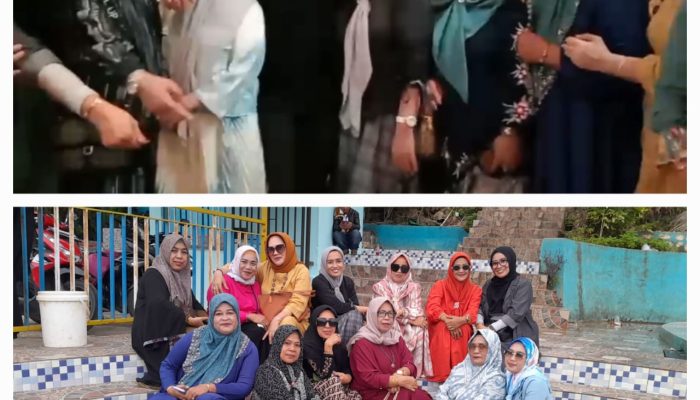 Srikandi Enrekang Kunjungi Rumah Pemenangan Dan Waterboom Matua Sudu Milik H.Yusuf Ritangga,Pegusaha Sukses Dan Pendukung Petani