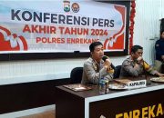 Kapolres Enrekang Gelar Konferensi Pers: Evaluasi Kasus Selama Satu Tahun, Narkoba dan Kriminalitas Jadi Sorotan