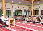 Polres Takalar Gelar Doa dan Zikir Bersama Sambut Malam Pergantian Tahun 2024-2025