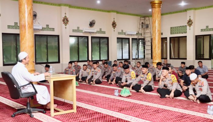 Polres Takalar Gelar Doa dan Zikir Bersama Sambut Malam Pergantian Tahun 2024-2025