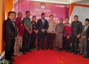 Komisi  Pemilihan Umum DI Kabupaten Enrekang Gelar Rapat Pleno Penetapan Pasangan Calon Terpilih Pilkada 2024