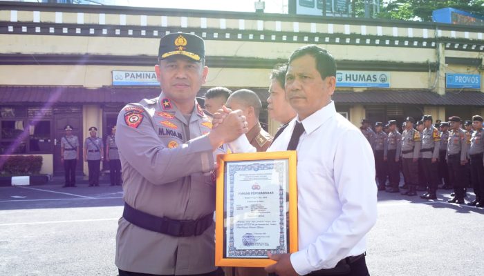 Kapolrestabes Makassar Apresiasi Kinerja Unggul Anggota Kanit Intelkam Polsek Bontoala