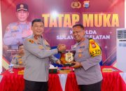 Kunjungan Kerja Kapolda Sulsel di Polres Barru