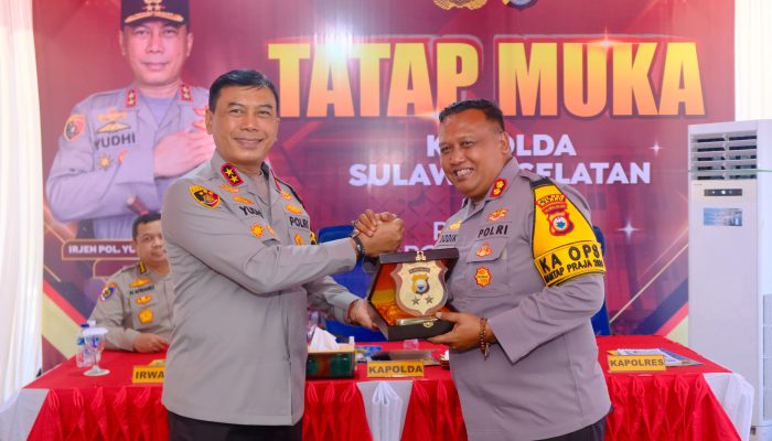 Kunjungan Kerja Kapolda Sulsel di Polres Barru