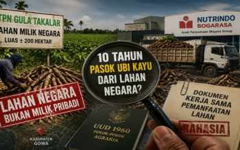 Poros Rakyat Indonesia Desak Pembukaan Dokumen Kerja Sama Lahan Negara di Takalar